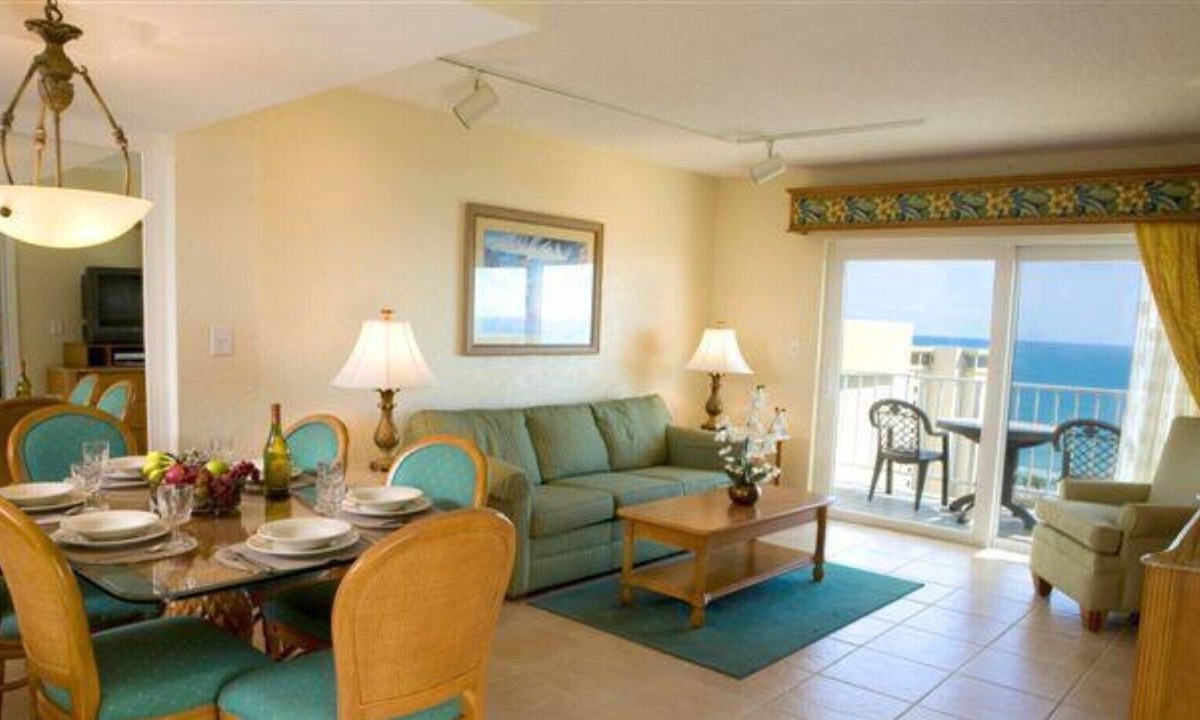 Barrier Island Condo | "1" 2 bed 2 bath condo 1 block off beach sleeps 8