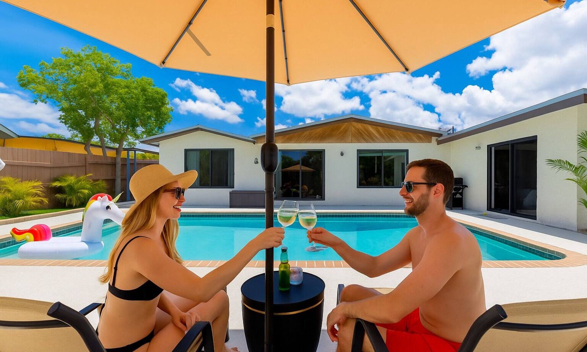 Pompano Beach House | 10 Min to Beach | Private Pool Oasis | Games & BBQ