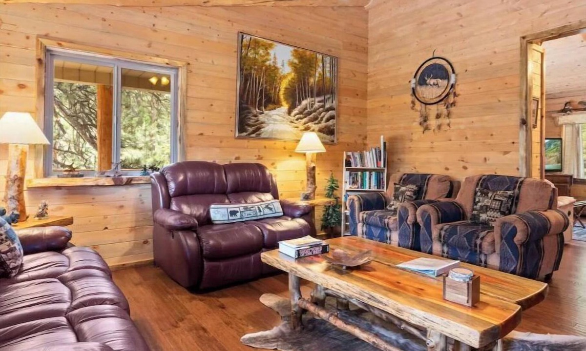 Estes Park Cabin | 3 bedroom 2 bath beautiful mountain rustic lodge #6136