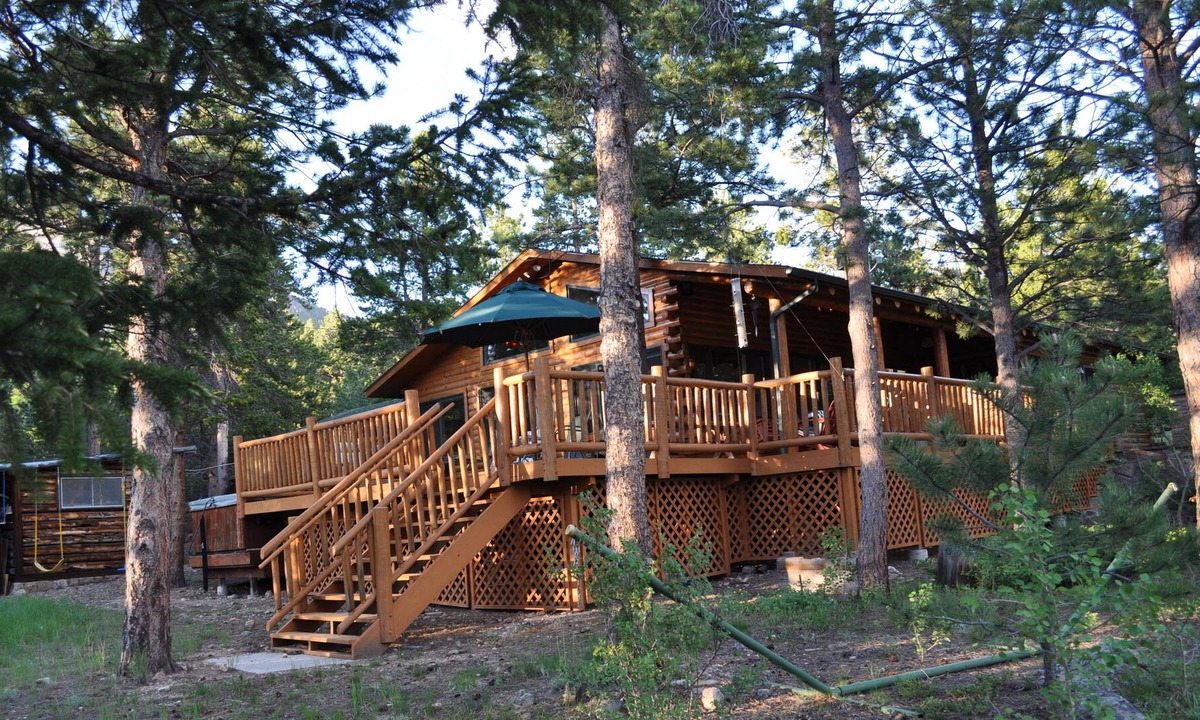 Allenspark Cabin | A 5 Star3 BR Luxury Log Cabin, Overlooking RMNP only 20 minutes from Estes Park