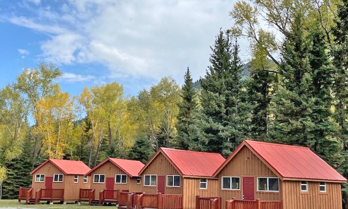 Capulin Cabin | AIYM Camp Riverfront Cabin #2. In the Rio Grande National Forest, Alamosa Canyon