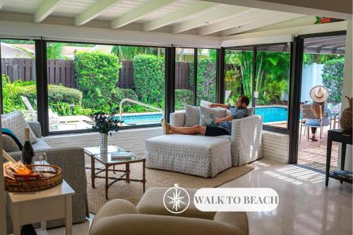 Harbour Inlet House | Boho Chic Heated Pool Walk To Beach Escapism at its finest Coconut Key H0MES