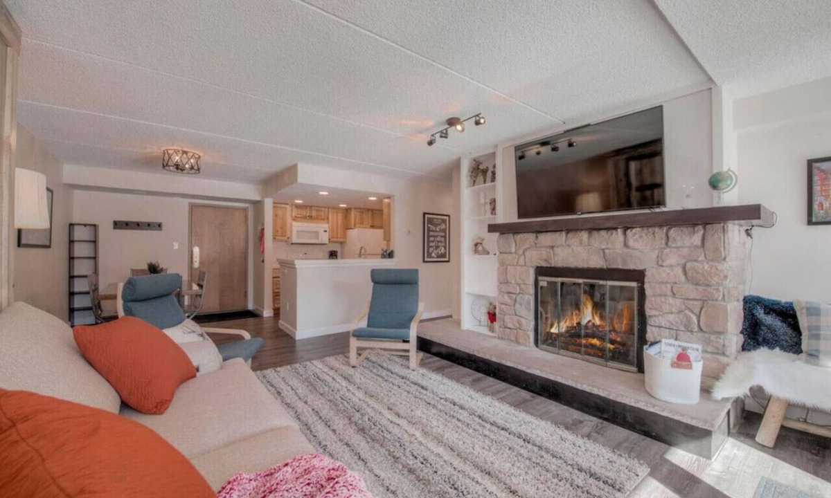 Copper Mountain Village Apartment | Center Village Gem! Ski-In/Ski-Out Walk to Lift Hot Tub & Heated Parking