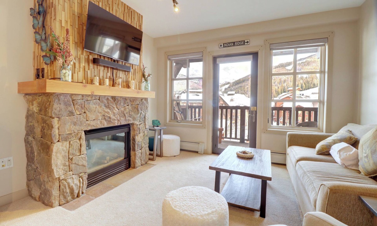 Copper Mountain Village Condo | Completely Remodeled Center Village Condo PP409