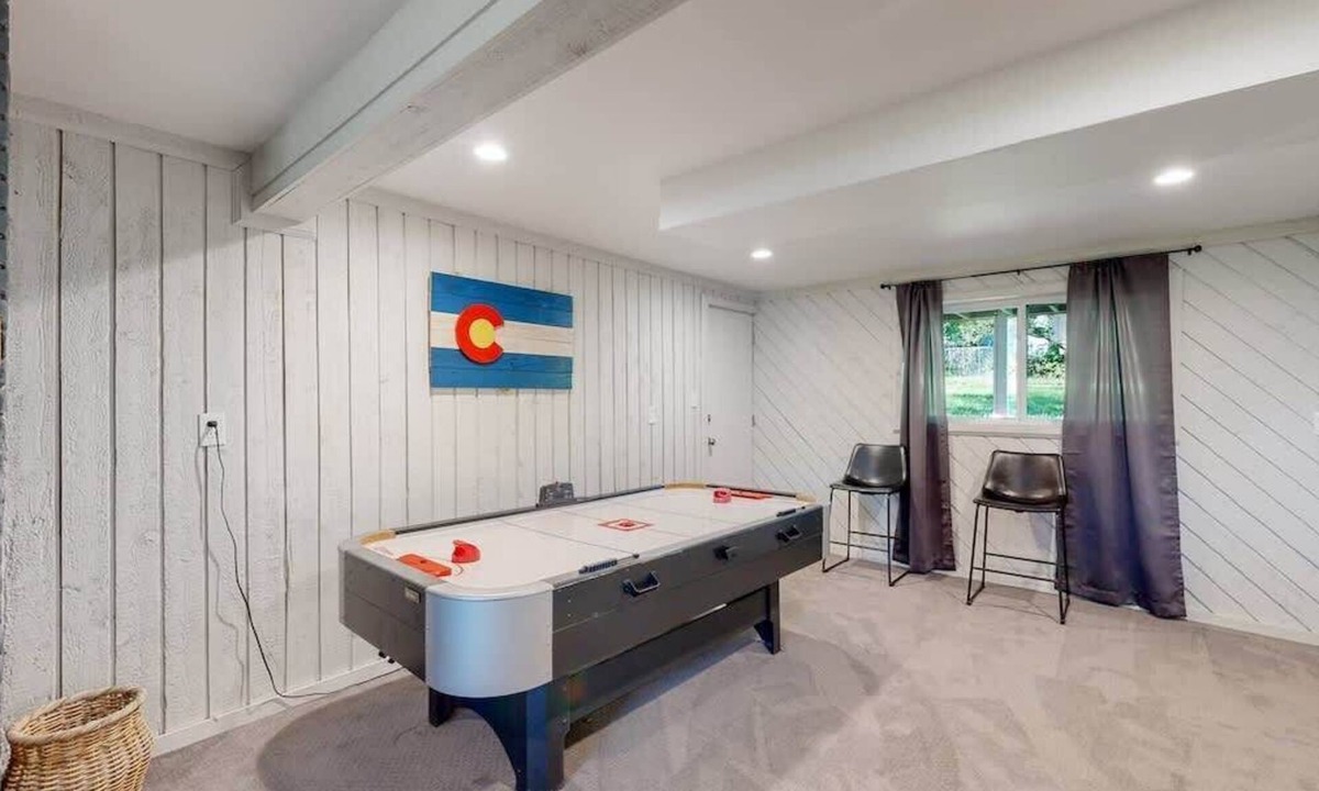 Castlewood House | Cozy Four Bedroom Family Retreat with Yard and Air Hockey