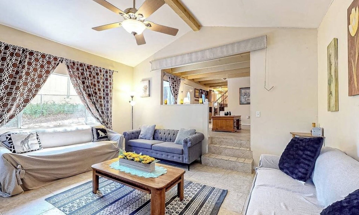 Crestline House | Dog-friendly rural home with deck, wood fireplace, fast WiFi, patio & gas grill