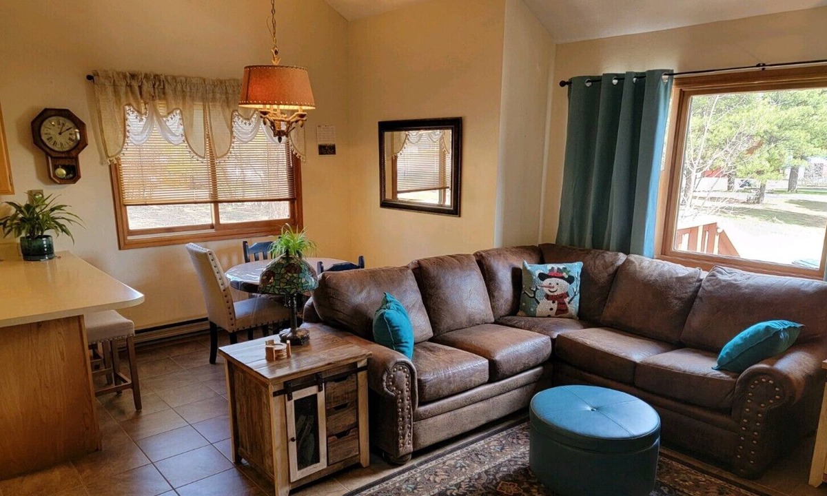 Pagosa Springs House | Family Retreat across from Lake, end unit w/ deck/yard, easy access launch boats