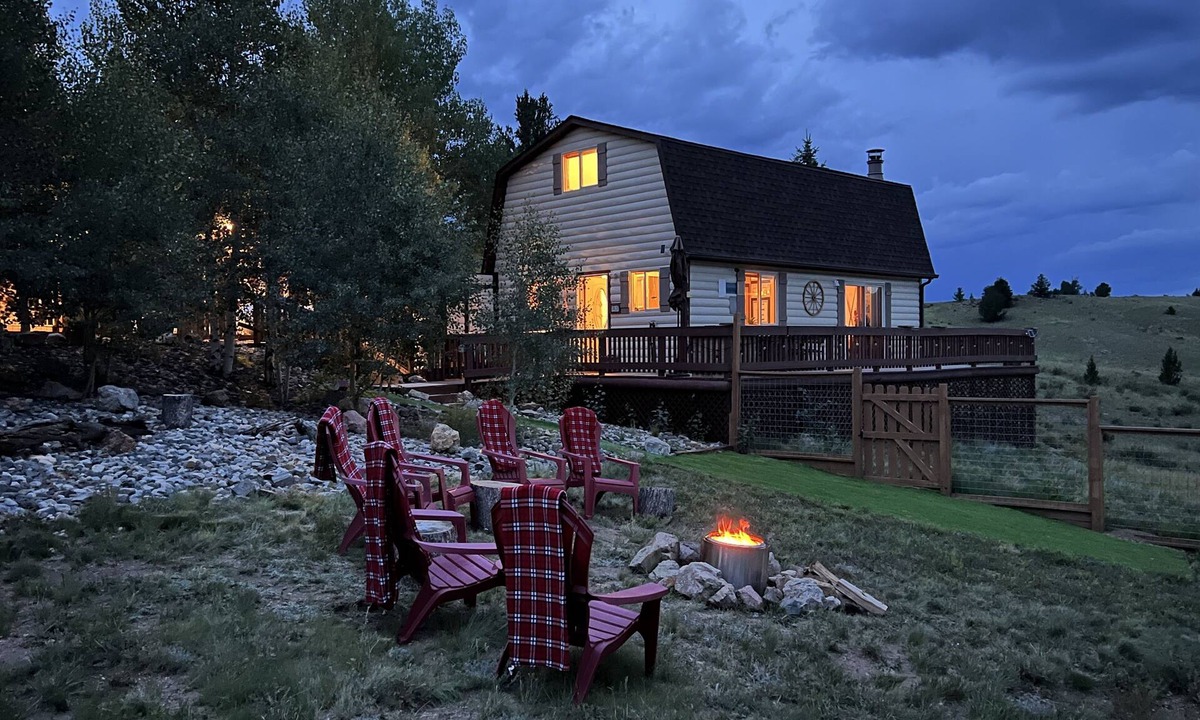 Indian Mountain Cabin | Fenced in Mountain Cabin. Welcome to Camp Loon.