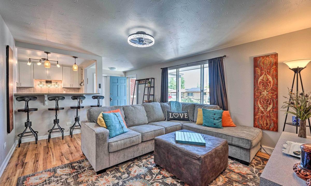 Lamar Heights Area House | Fenced Yard + Patio: Pet-Friendly Denver Home Base