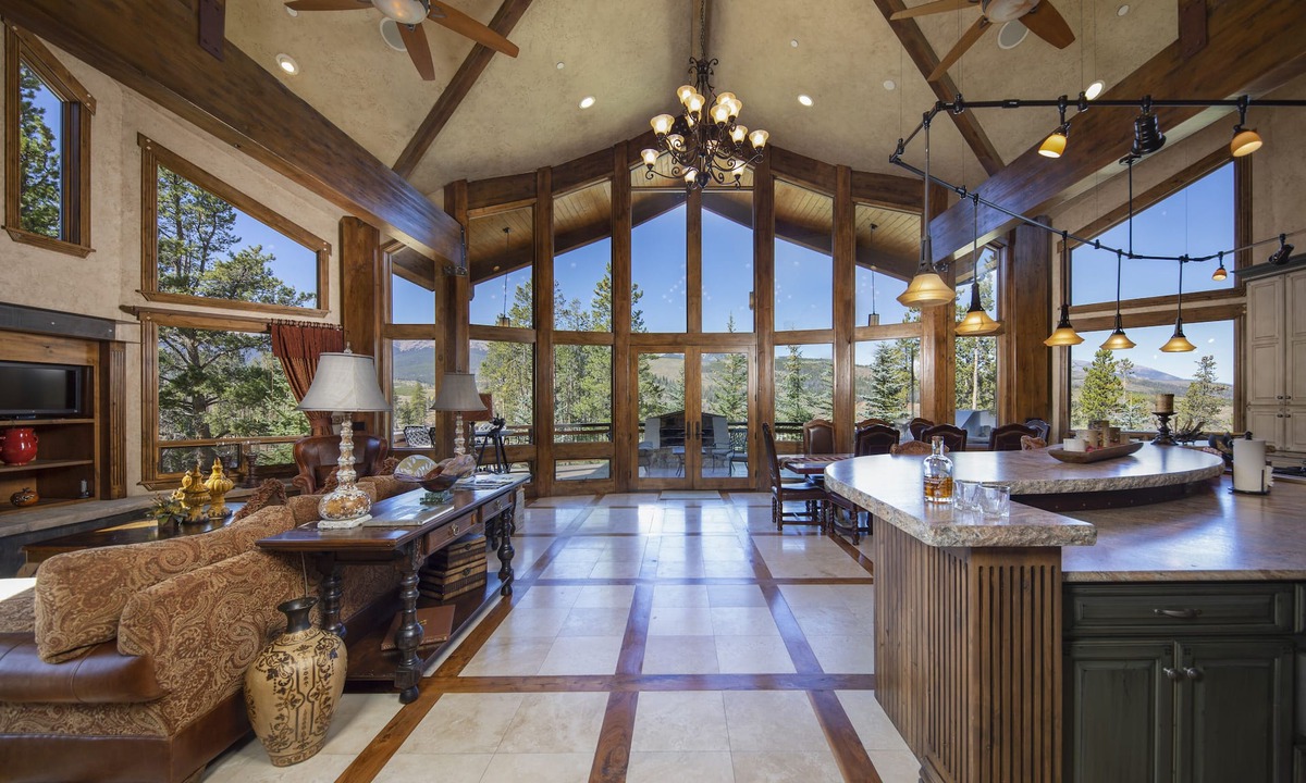 The Highlands House | Four master suites, VIEWS! Hot tub, private ski SHUTTLE, sprawling entertaining areas!