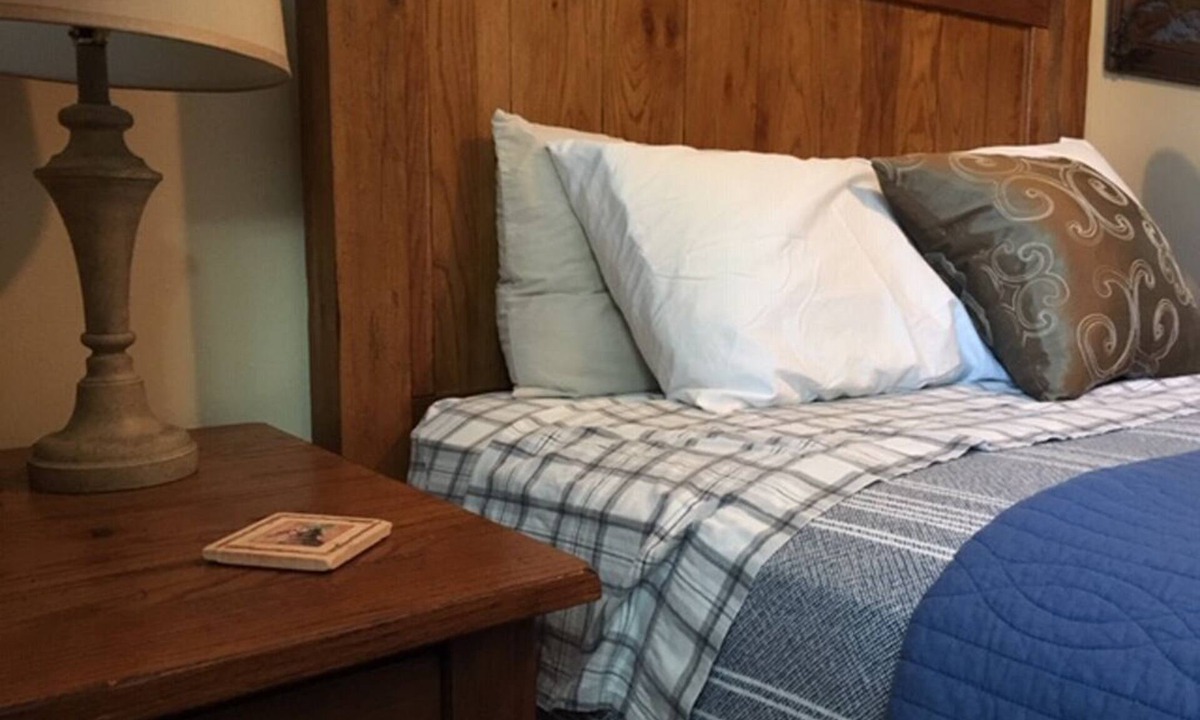 Woodland Park Bed & Breakfast | Furnished Bedroom in our Home with Queen bed - Shared Bath