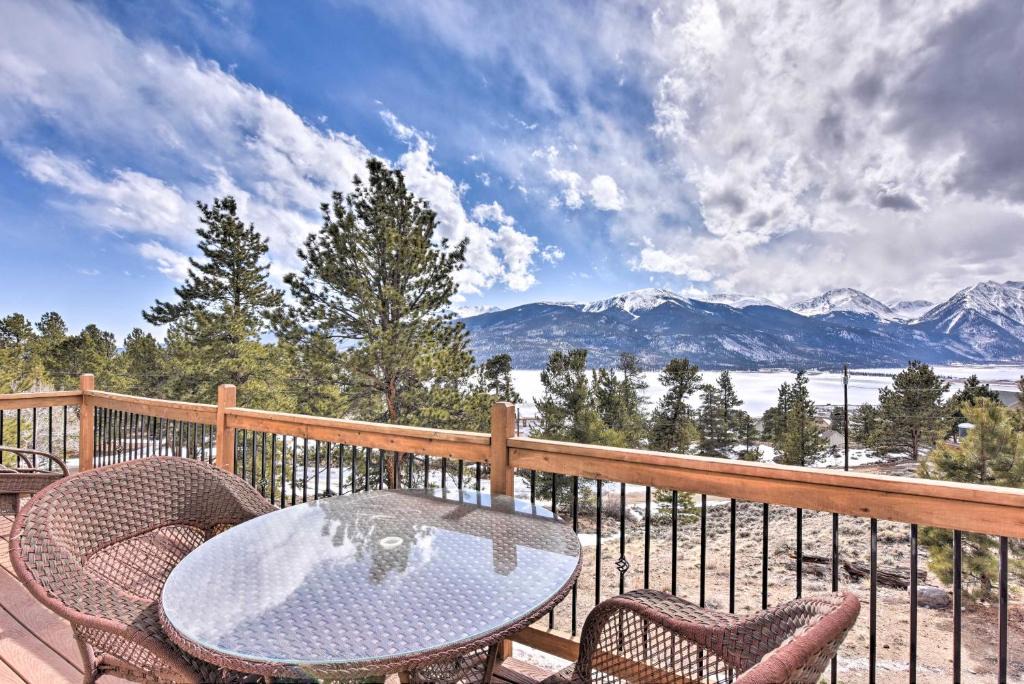 Twin Lakes House | Gorgeous Twin Lakes Home w/Deck Overlooking Mtns!