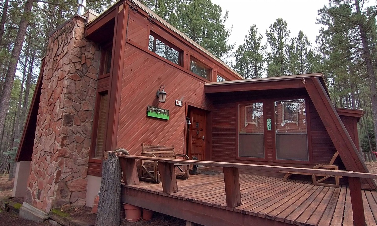 Angel Fire House | Happy Trails: Modern Cabin in the Woods, One Level Home, Easy Access