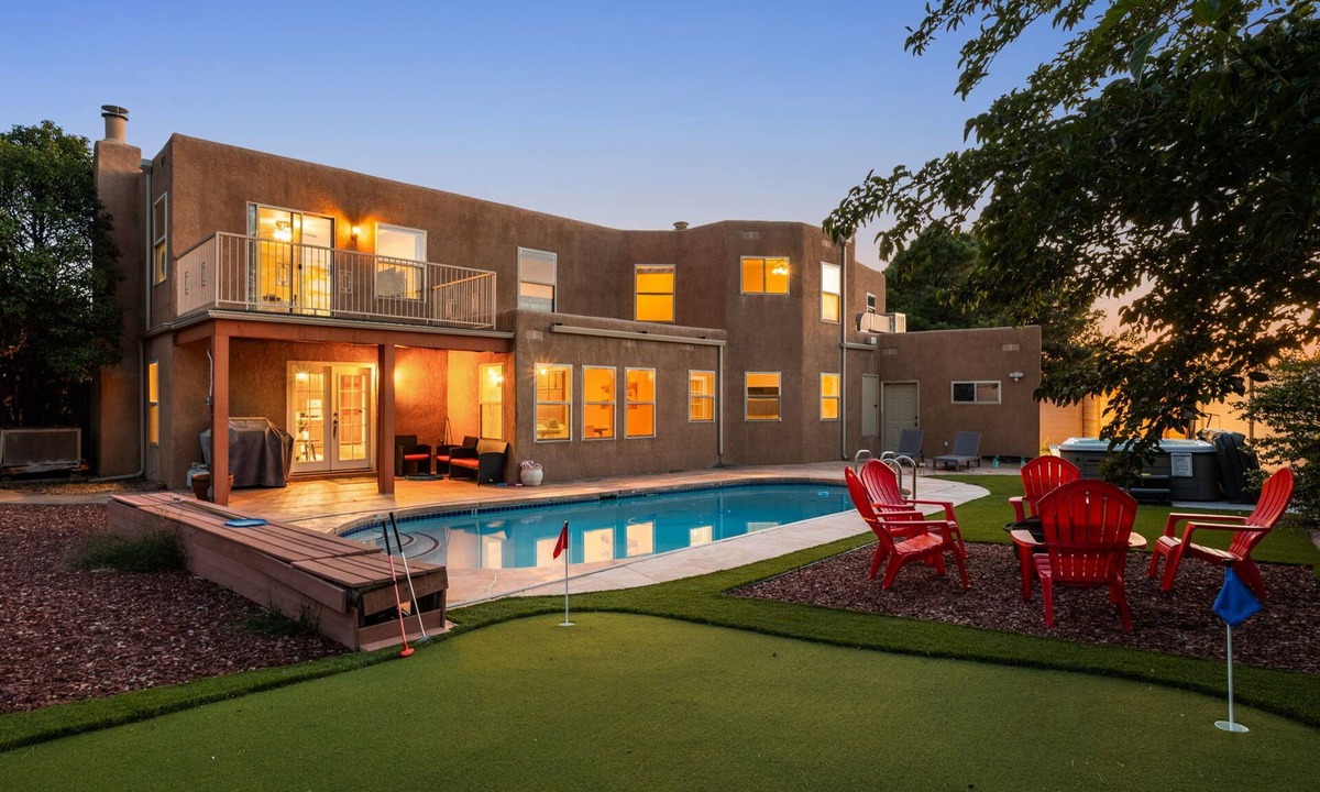 Northeast Heights House | Heated Pool, 3700sf, Game Room