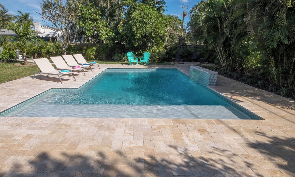 Del-Ida Park Historic District House | Heated Saltwater Pool, Spacious home, Close to Altantic Ave & Beach!