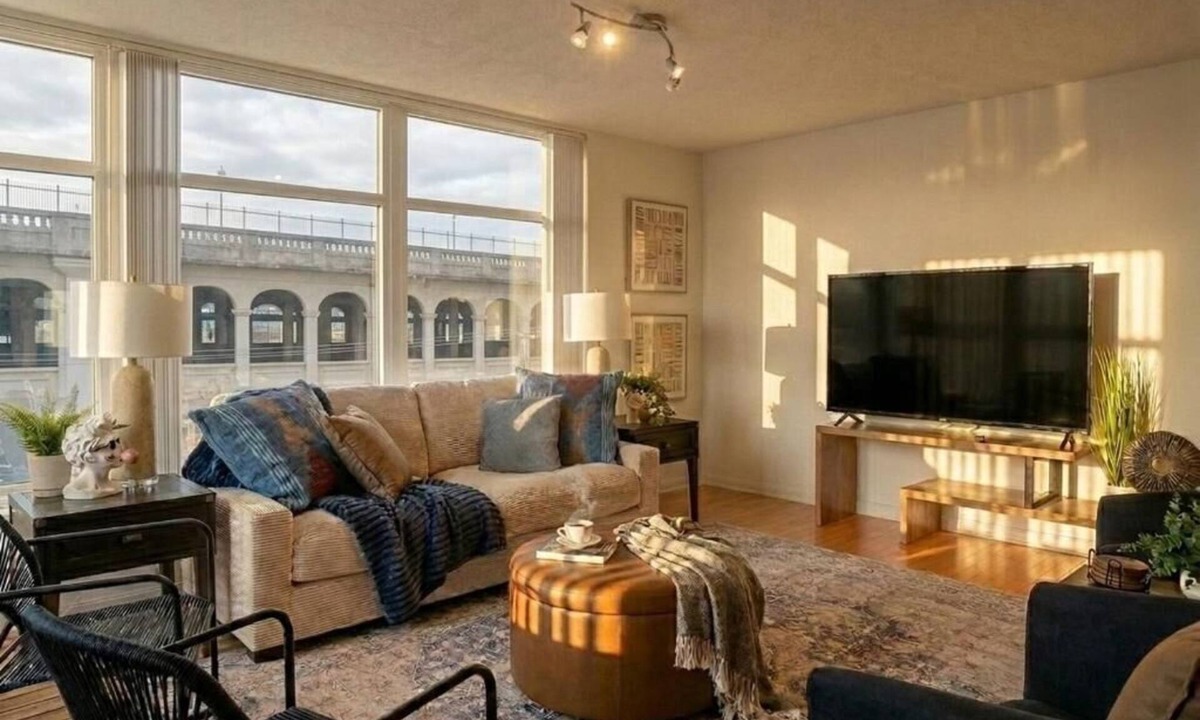Ohio City Apartment | Highrise Riverview + Flats + Balcony + Parking