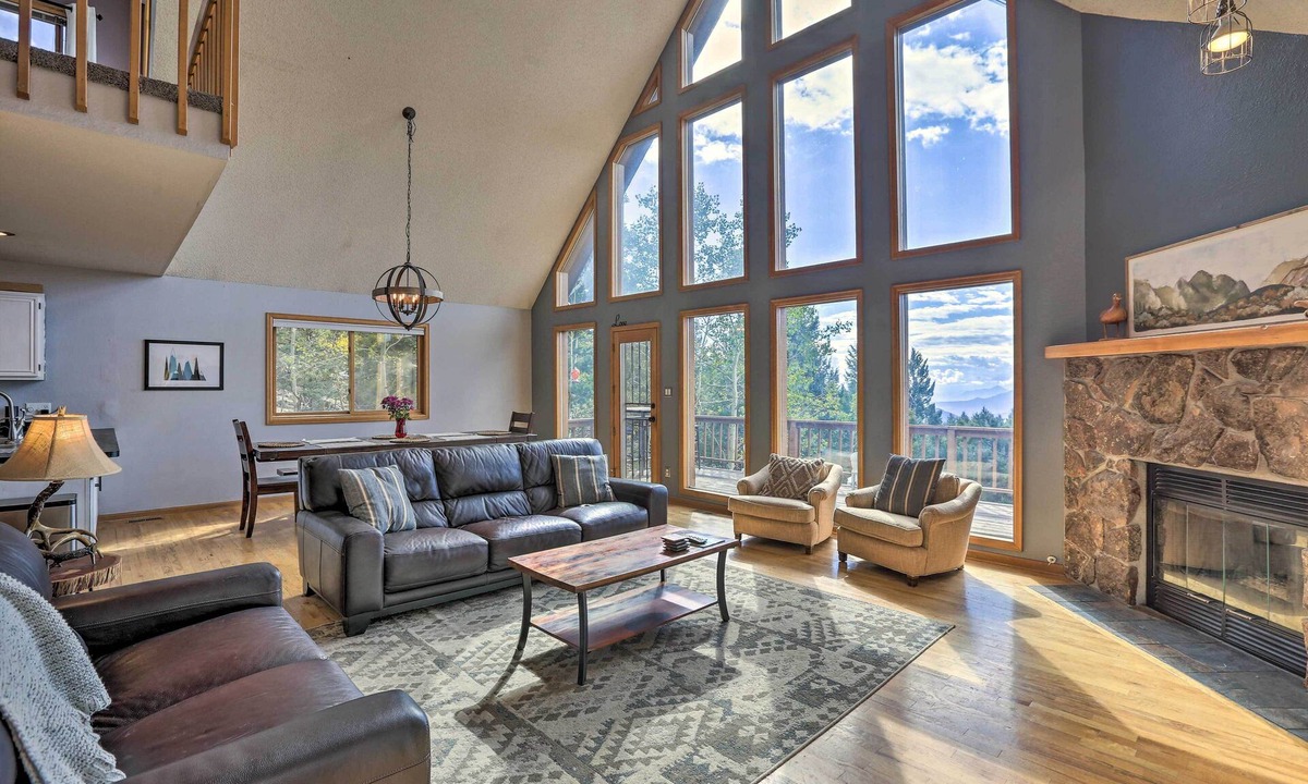 Conifer Mountain and Meadows House | Hot Tub & Mountain Views: Conifer Cabin!