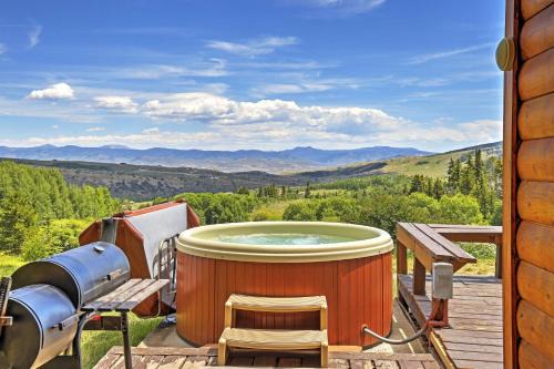 Kremmling House | Hot Tub + Mtn Views: Gore Pass Kremmling Cabin