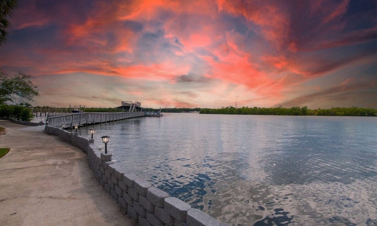 Riverview House | Huge Waterfront Mini-Resort w/Gym, Dock & Pool