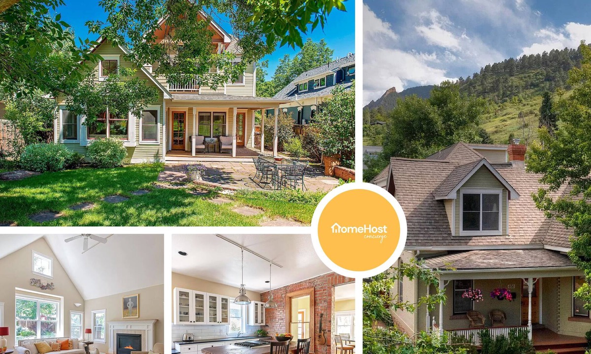 Lower Arapahoe House | Ideal Location! Stunning Gem with Lush Garden & Mountain Views