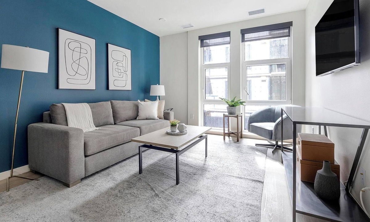 Civic Center Apartment | Landing | Spectacular 1BD, Gym, Rooftop Lounge