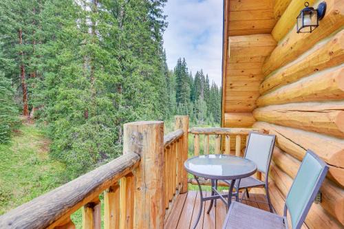 Sunny Slope House | Log Cabin w/Wraparound Deck in Breckenridge!