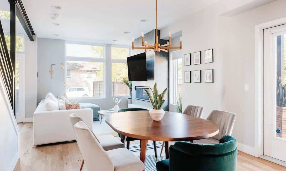 West Colfax House | Luxe Getaway | Yard | Roof Deck | 4 Story Townhome