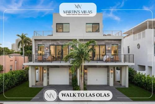 Colee Hammock House | Luxury Paradise walk to Las Olas -5 mins to Beach