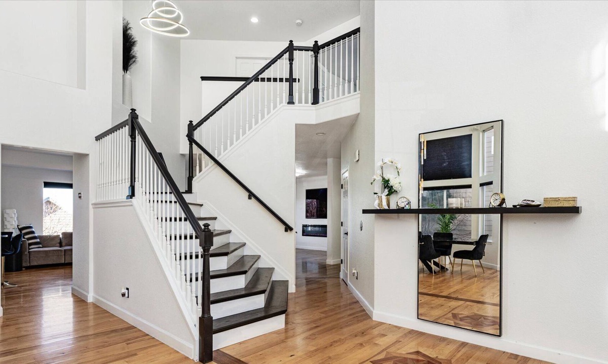 Aurora House | Modern 4 bedroom home with hot tub and office