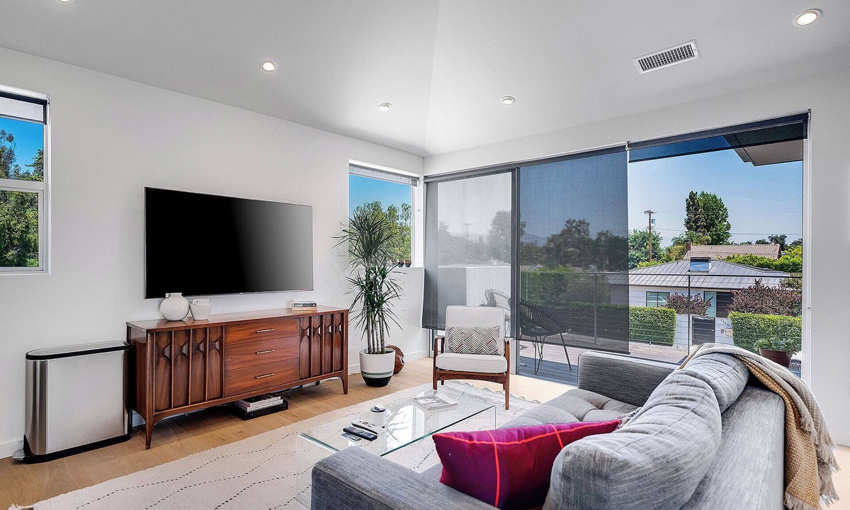 Valley Village Apartment | Modern Bird's Nest in Studio City