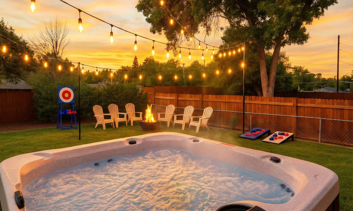 Ralston Valley House | Modern Luxury Retreat < Sleep 16 > Hot Tub, Fire Pit, Game Room & Home Gym