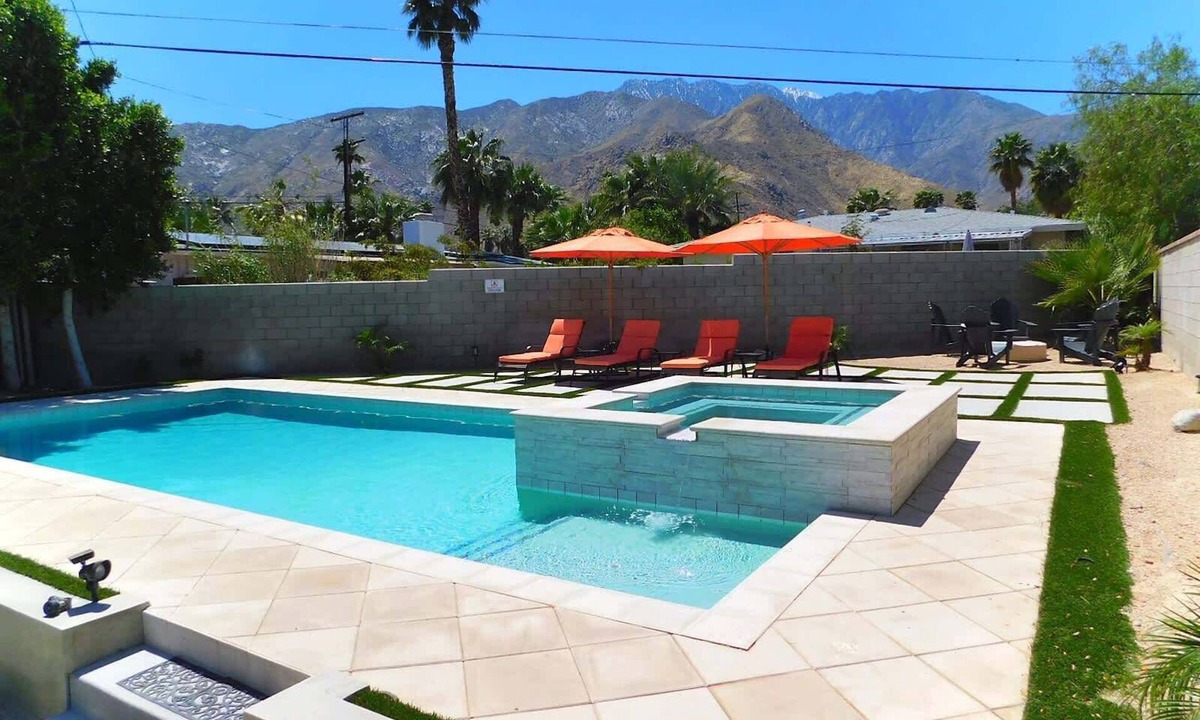 Little Tuscany House | Modern Palm Springs Retreat with Heated Pool