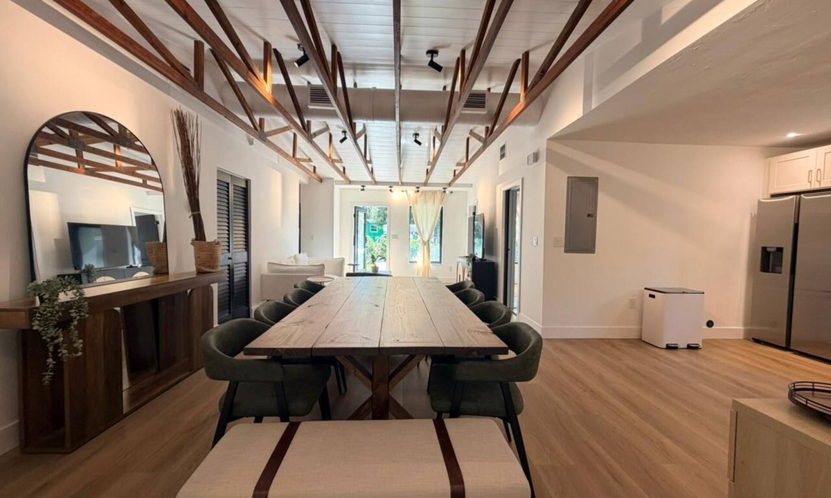 Buena Vista House | Modern Rustic Miami Retreat | Tree-Shaded Backyard & Fire Pit | Near Wynwood