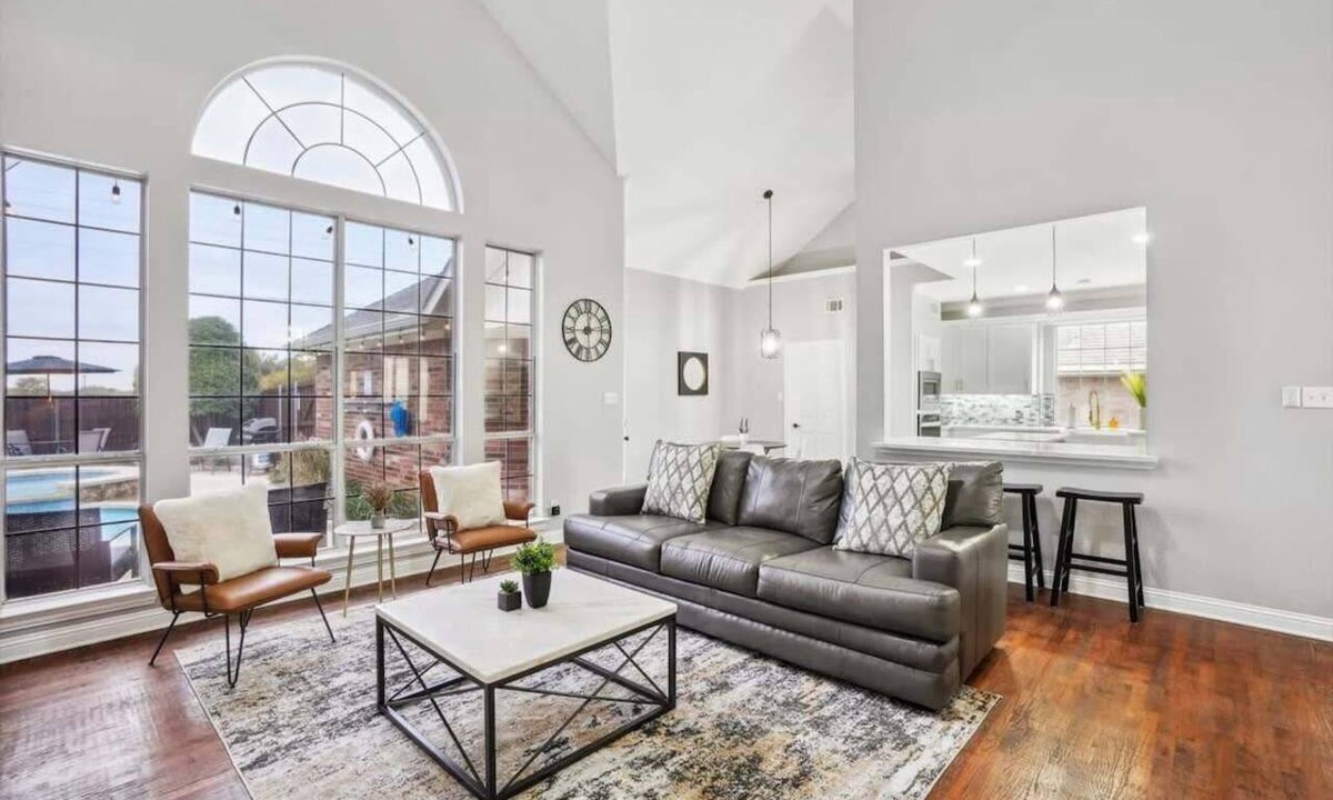 Rowlett House | Modern, Spacious - Pool & Backyard Oasis & Cinema