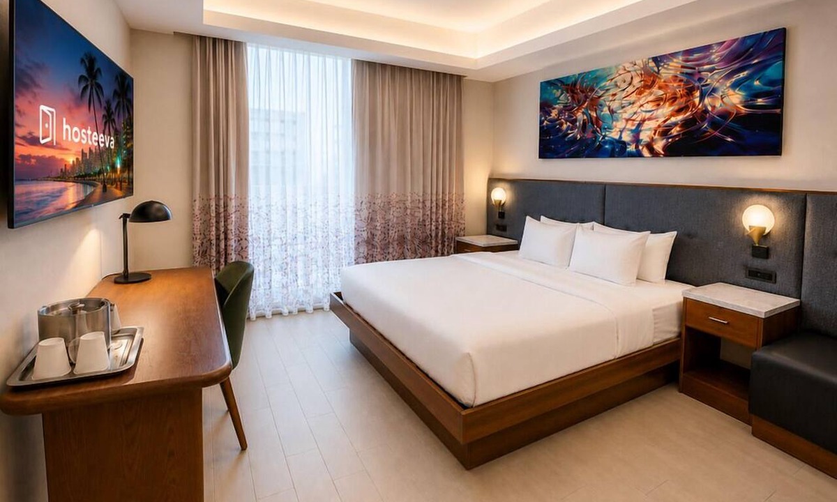 Downtown Hollywood Apartment | Modern Studio with Balcony & Gym at Circ Hotel