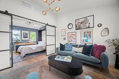 Sloan Lake House | Modern Studio with Workspace and Kitchenette