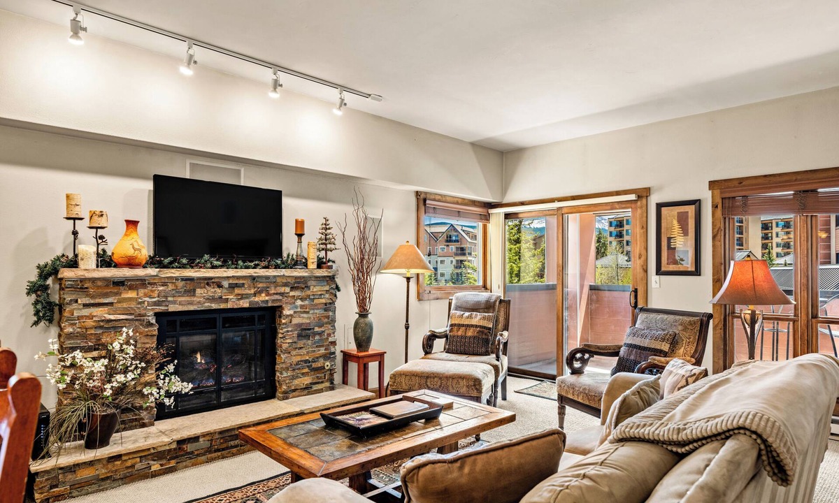 Peak 9 Condo | On the River, Downtown Ski In/Out Location