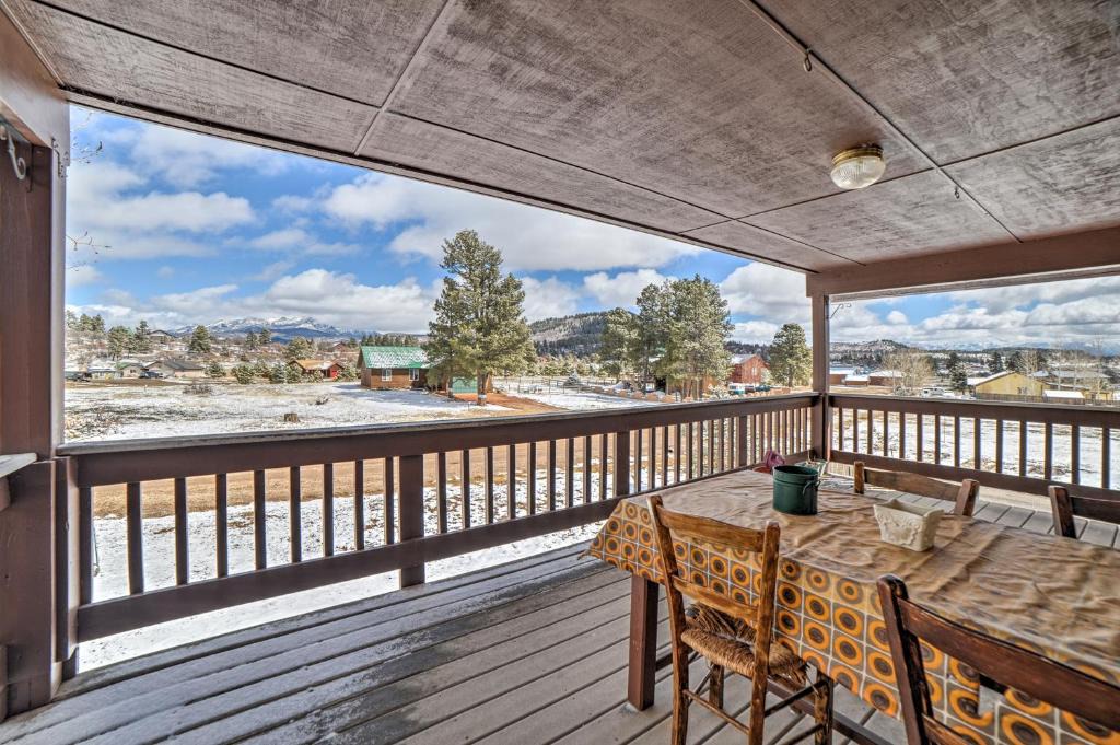 Pagosa Highlands House | Pagosa Springs Home w/ Mtn Views and Game Room!