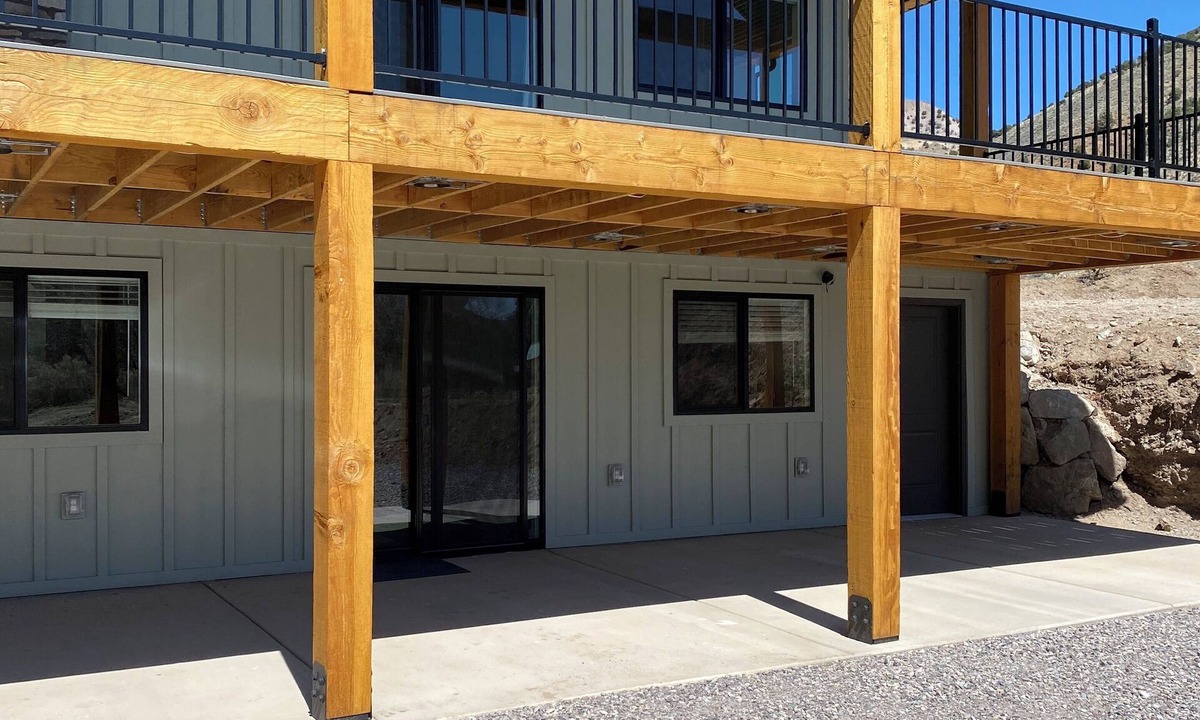 Sevier House | Paiute ATV Trailside Basement with Stunning Big Rock Candy Mountain Views