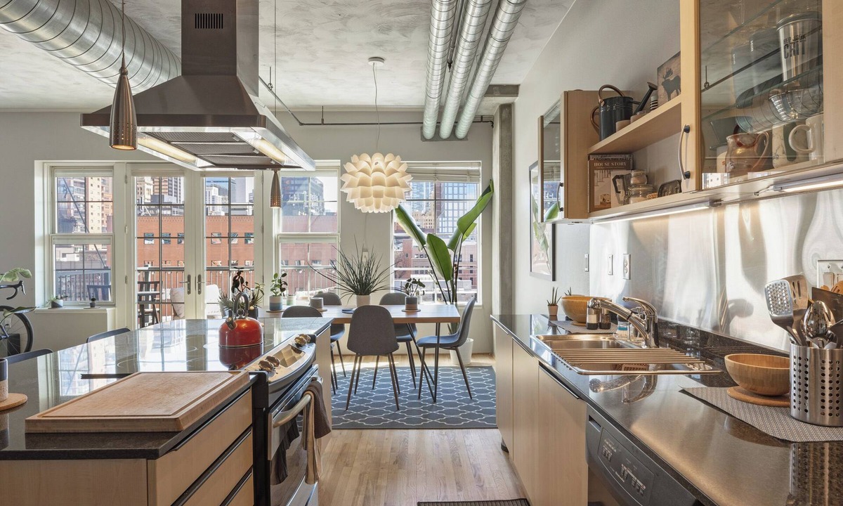 LoDo Condo | Palace Lofts: Stunning Furnished Loft with Balcony Overlooking the City