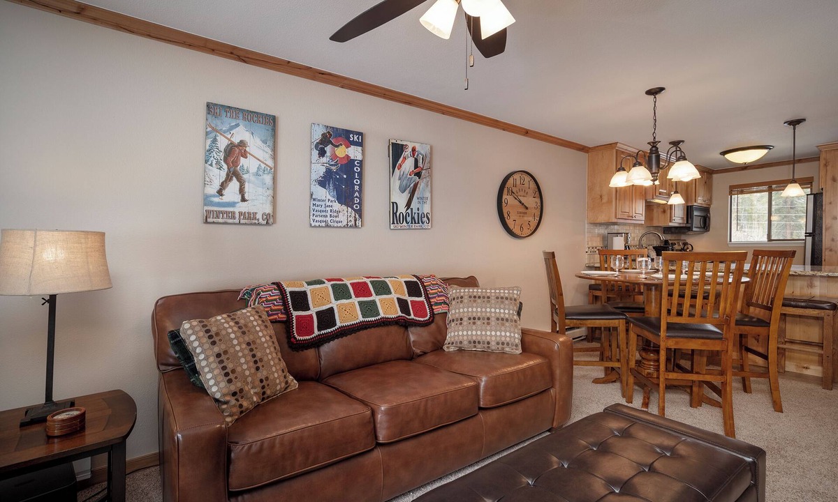 Winter Park Condo | Perfect 2 bedroom mountain getaway - modern furnishing!