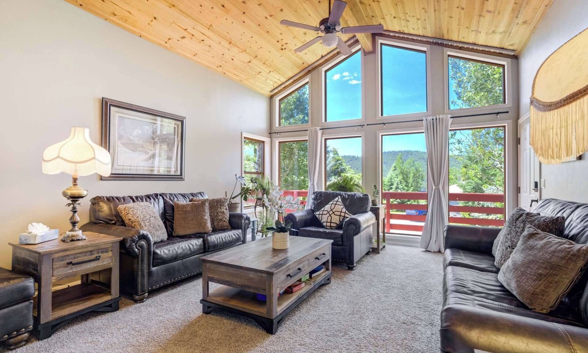 Woodland Park Cabin | Pikes Peak Wildlife Sleeps 12 2Kitchens Family Retreat Charis BL #008138