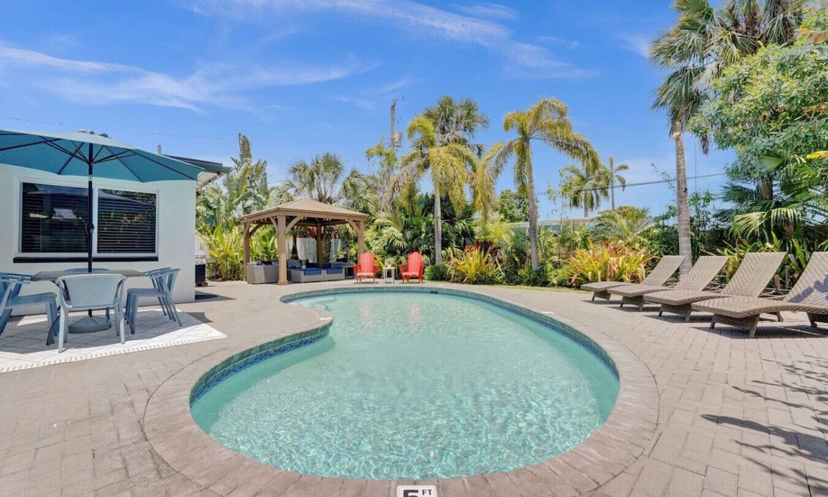 Wilton Manors House | Private Oasis w/Heated Pool(Complimentary) - Wilton Dr & Beach