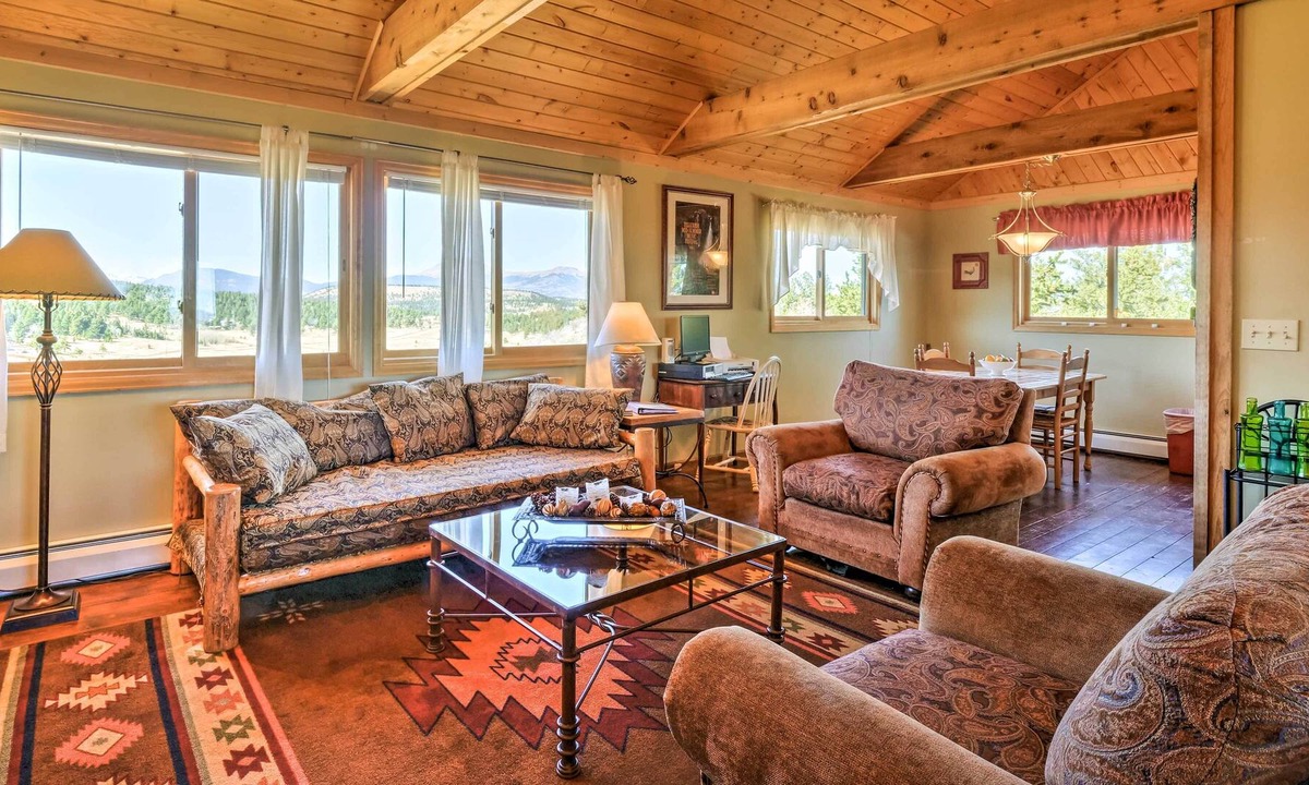 Hartsel Cabin | Ranch of the Rockies Cabin on 4 Acres w/ Mtn Views