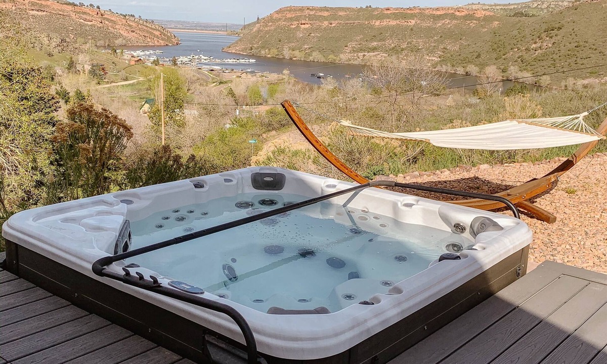 Fort Collins House | Reservoir Retreat with Hot Tub and Mtn. Views!