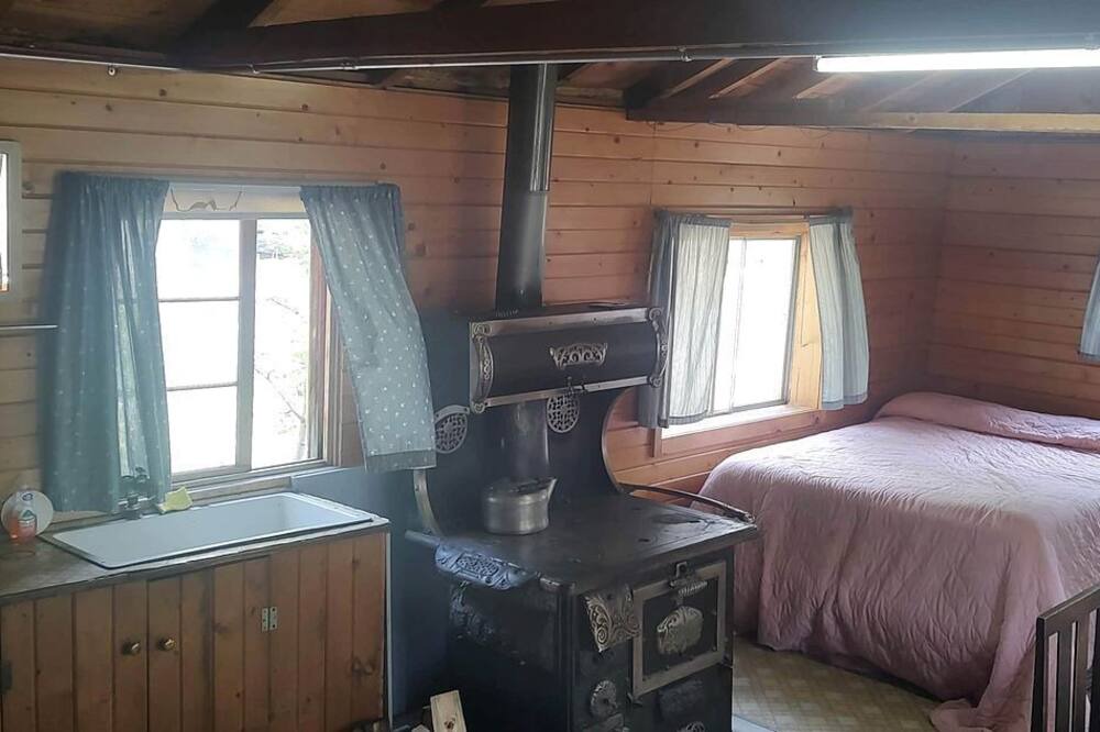 Bellvue Cabin | Rustic Glamping Cabin near Poudre River, Perfect for a Weekend of Fishing and Watching Wildlife