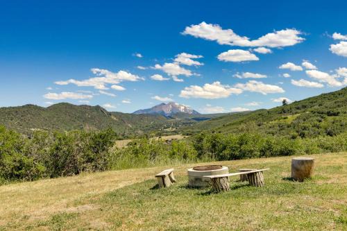 Glenwood Springs House | Scenic Mount Sopris View: Historic Alpine Cabin!