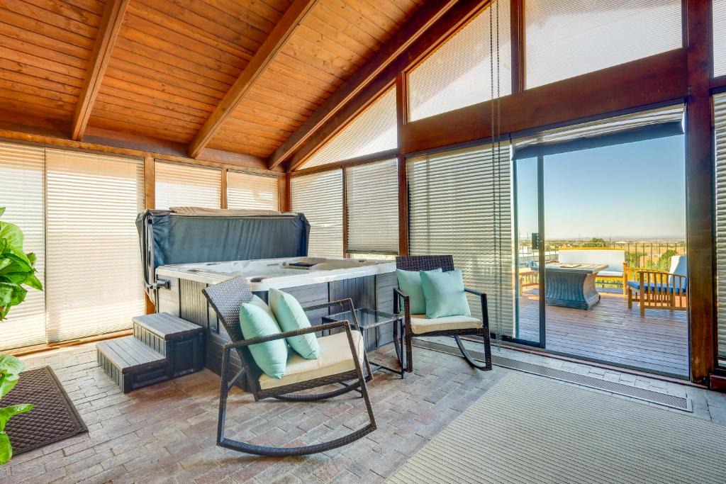 Santa Fe House | Scenic Santa Fe Vacation Rental w/Views + Hot Tub