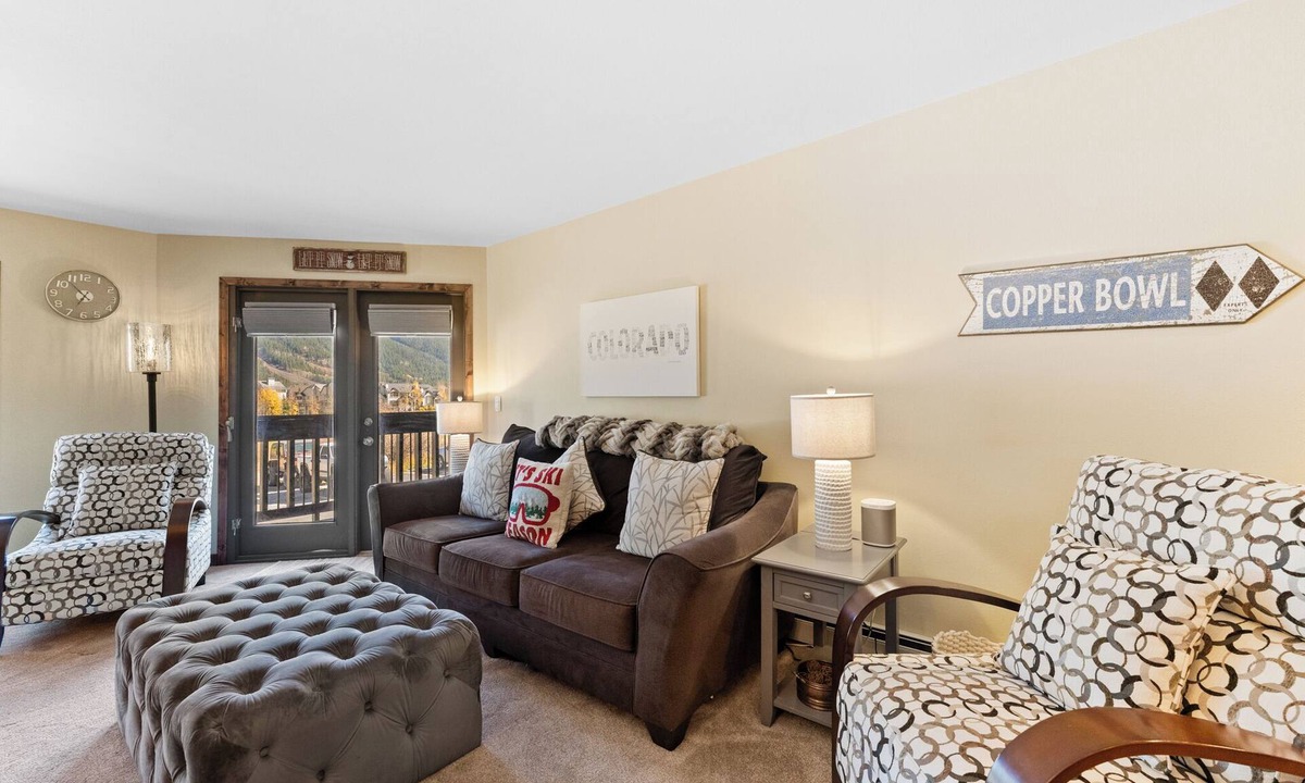 Copper Mountain Village Condo | Ski-In/Ski-Out at Copper Resort w/Cozy Fireplace & Shared Outdoor Hot Tub!
