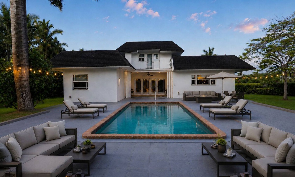 Davie House | Spacious 4-bedroom estate in beautiful Davie with AC